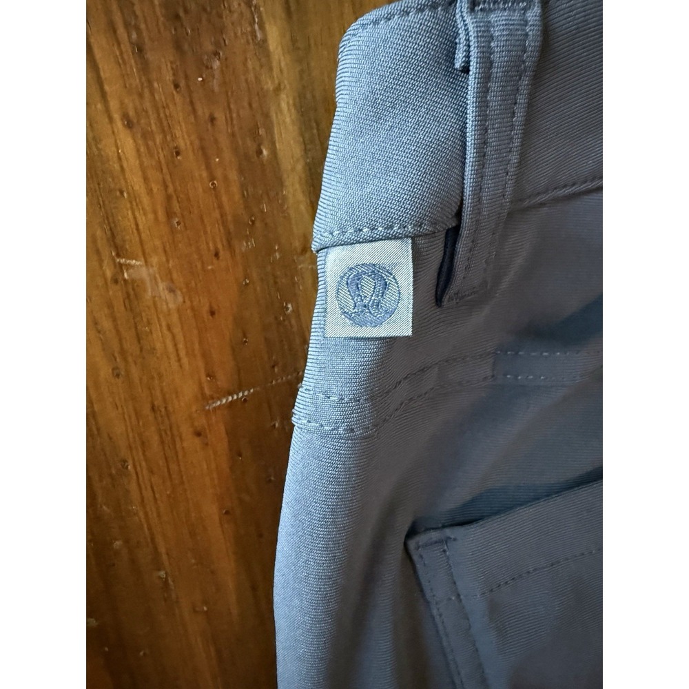 Lululemon ABC Classic Fit Pants Mens 36x32 Blue Warpstreme Stretch‎ Casual - Picture 5 of 9